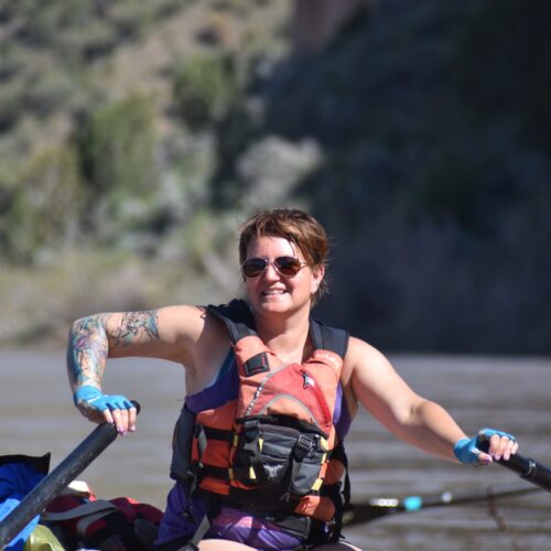 Attorney Tammy Tallant rafting